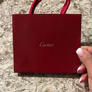 Cartier Deep Red Luxury Bag